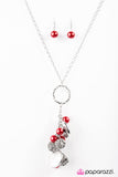 Paparazzi "Sure Thing! - Red" necklace Paparazzi Jewelry