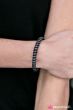 Paparazzi "Surf Days - Black" bracelet Paparazzi Jewelry