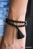 Paparazzi "Surprise Voyage - Black" bracelet Paparazzi Jewelry