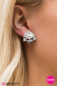 Paparazzi "Swan Princess" earring Paparazzi Jewelry