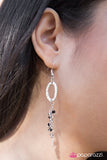 Paparazzi "Sweep Me Off My Feet" Black Earrings Paparazzi Jewelry