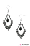 Paparazzi "Sweet Chariot - Black" earring Paparazzi Jewelry