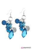 Paparazzi "Sweeter Than Honey" Blue Earrings Paparazzi Jewelry