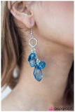 Paparazzi "Sweeter Than Honey" Blue Earrings Paparazzi Jewelry