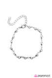Paparazzi "Sweet Romance" Silver Bracelet Paparazzi Jewelry
