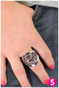 Paparazzi "Swept Away" Purple Ring Paparazzi Jewelry