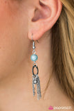 Paparazzi "Swift and SHORE" Blue Earrings Paparazzi Jewelry