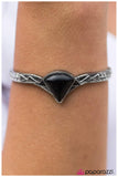 Paparazzi "Swift As An Arrow - Black" bracelet Paparazzi Jewelry