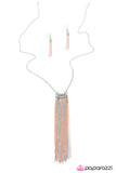 Paparazzi "Swimming Upstream - Orange" necklace Paparazzi Jewelry