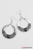 Paparazzi "Swing Away - Black" earring Paparazzi Jewelry