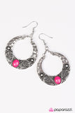 Paparazzi "Swing Away - Pink" earring Paparazzi Jewelry