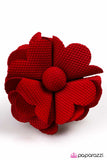 Paparazzi "Tag, You Are It - Red" hair clip Paparazzi Jewelry