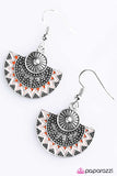 Paparazzi "Tahitian Cruise - Orange" earring Paparazzi Jewelry