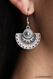 Paparazzi "Tahitian Cruise - Orange" earring Paparazzi Jewelry