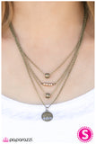 Paparazzi "Take A BOUGH" Brass Necklace & Earring Set Paparazzi Jewelry