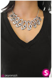 Paparazzi "Take A Bow - Black" necklace Paparazzi Jewelry