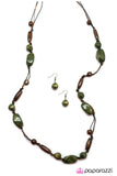 Paparazzi "Take A Hike - Green" necklace Paparazzi Jewelry