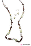 Paparazzi "Take A Hike  - White" necklace Paparazzi Jewelry