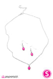 Paparazzi "Take A Hint - Pink" necklace Paparazzi Jewelry