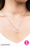 Paparazzi "Take A Hint - White" necklace Paparazzi Jewelry