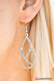 Paparazzi "Take By Storm" Silver Earrings Paparazzi Jewelry