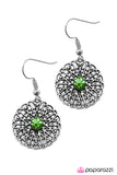 Paparazzi "Take Me Sailing" Green Earrings Paparazzi Jewelry