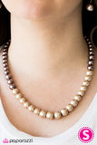 Paparazzi "Take Me To Paris - Brown" necklace Paparazzi Jewelry