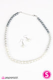 Paparazzi "Take Me To Paris - Silver" necklace Paparazzi Jewelry