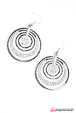 Paparazzi "Take Me To The Disco - White" earring Paparazzi Jewelry