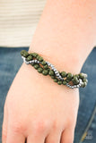 Paparazzi "Take The BEAD - Green" bracelet Paparazzi Jewelry