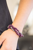 Paparazzi "Take The BEAD - Purple" bracelet Paparazzi Jewelry