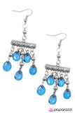 Paparazzi "Take The Lead - Blue" earring Paparazzi Jewelry