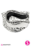 Paparazzi "Take The Money And Run" Black Ring Paparazzi Jewelry
