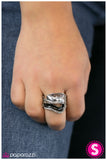 Paparazzi "Take The Money And Run" Black Ring Paparazzi Jewelry