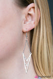 Paparazzi "Take The Spear" earring Paparazzi Jewelry