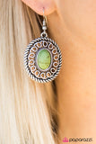 Paparazzi "Take The TRAIL Less Traveled - Green" earring Paparazzi Jewelry