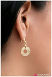 Paparazzi "Takin Care Of Business" Gold Necklace & Earring Set Paparazzi Jewelry