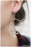 Paparazzi "Taking Flight - Purple" earring Paparazzi Jewelry