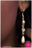 Paparazzi "Taking the Plunge" Gold Earrings Paparazzi Jewelry