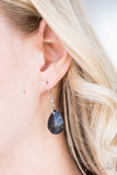Paparazzi "Talk About A Cliffhanger! - Black" necklace Paparazzi Jewelry