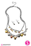 Paparazzi "Talk the Talk" Multi Necklace & Earring Set Paparazzi Jewelry