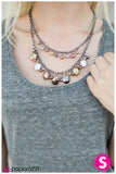 Paparazzi "Talk the Talk" Multi Necklace & Earring Set Paparazzi Jewelry