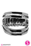 Paparazzi "Talk To The Hand!" Black Ring Paparazzi Jewelry