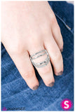 Paparazzi "Talk To The Hand!" Silver Ring Paparazzi Jewelry