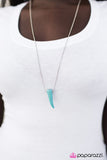 Paparazzi "Talons Out - Blue" necklace Paparazzi Jewelry