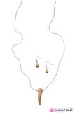 Paparazzi "Talons Out - Brown" necklace Paparazzi Jewelry