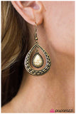 Paparazzi "Tame the Beast" earring Paparazzi Jewelry