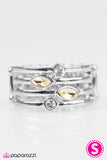 Paparazzi "Tampa Tango - Yellow" ring Paparazzi Jewelry