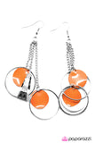 Paparazzi "Tangerine Dream" earring Paparazzi Jewelry