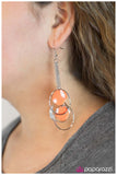 Paparazzi "Tangerine Dream" earring Paparazzi Jewelry